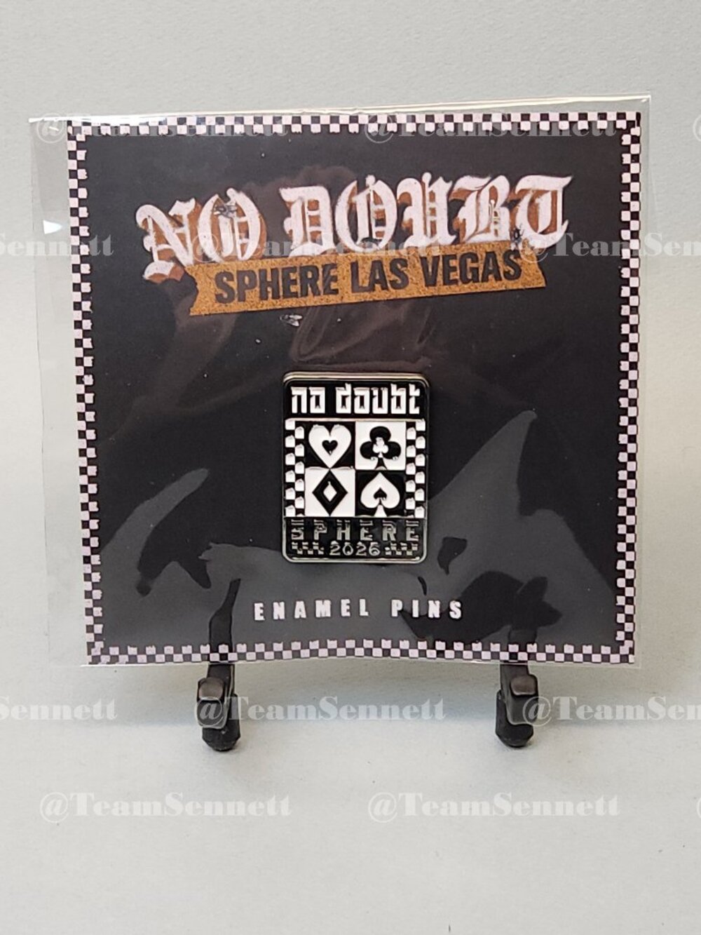 No Doubt Enamel Pin / Push and Shove / Sphere Las Vegas Residency 2026